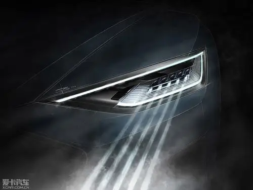 > 奥迪的矩阵式激光大灯
