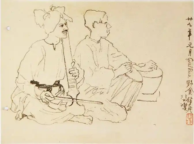 德国康勃夫精湛的线质素描