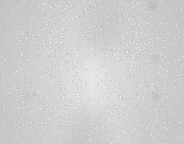 灰底水珠海报背景