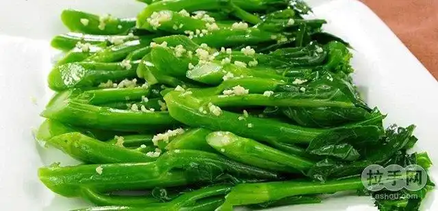 蒜蓉炒芥兰