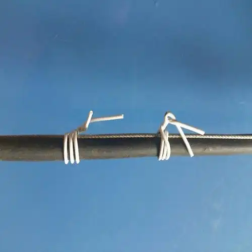 厂价批发 通信扎线 电信联通移动用电缆扎带 铁芯扎线 包胶扎丝