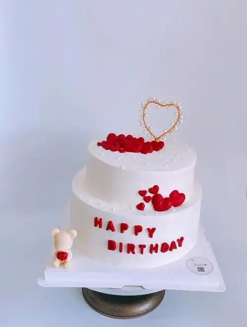 蛋糕2层样式图片大全两层女孩蛋糕双层女孩蛋糕上海双层生日蛋糕鲜奶