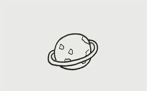 水星怎么画简笔画教程简笔画大全