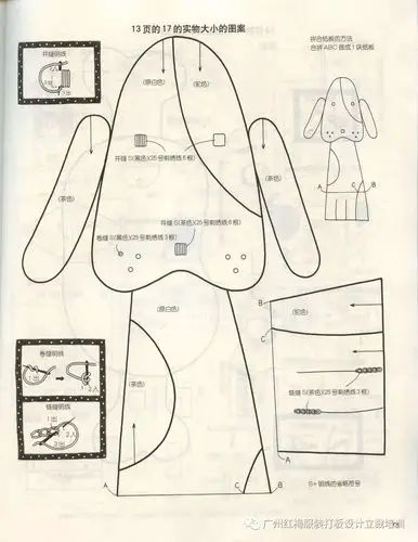 版师必读很齐全的宠物狗服饰纸样你肯定找了很久了赶紧藏起来