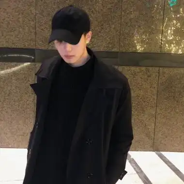 戴帽子头像男高清超帅的男生头像戴帽子侧脸图片