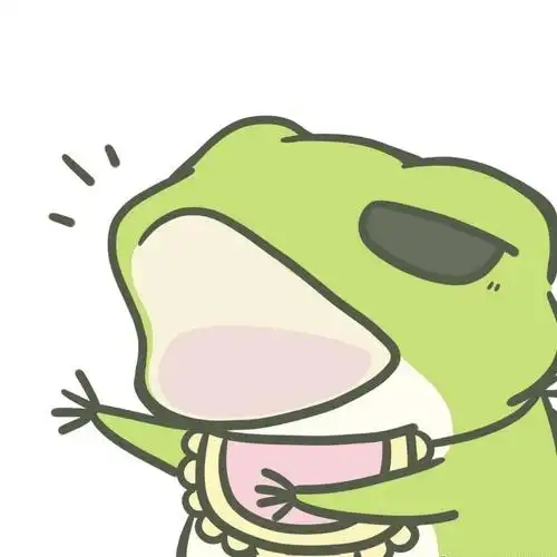 卡通青蛙情侣头像青蛙王子公主头像图片