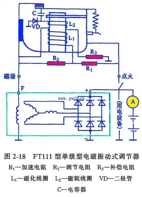 柴油发电机外部接线图