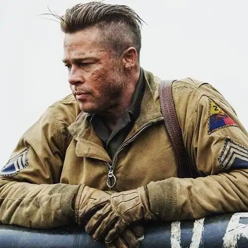 布拉德·皮特和贝克汉姆都剪过 undercut,"铲车头"简直是好莱坞帅大叔