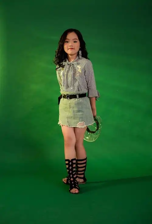 晓勇的儿童摄影作品《10岁女孩》