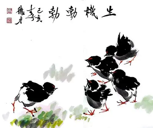 吴德才 【小鸡画作】