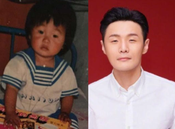 张若昀小时候,肖战小时候,看到李荣浩:眼睛变化挺大
