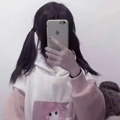 萝莉手机遮脸头_女生头像_我要个性网