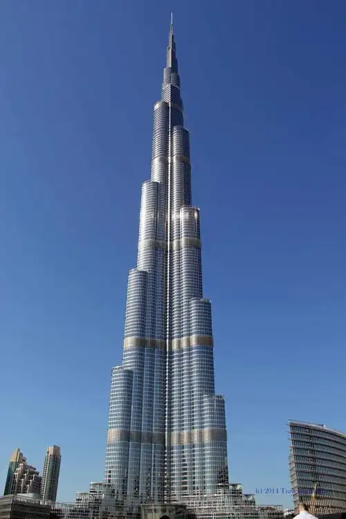 迪拜哈利法塔第一高楼