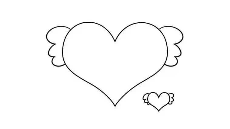 心的简笔画