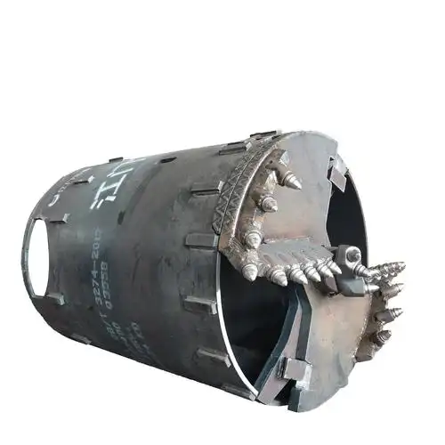 旋转钻机基础工程土壤钻头钻螺旋钻土桶