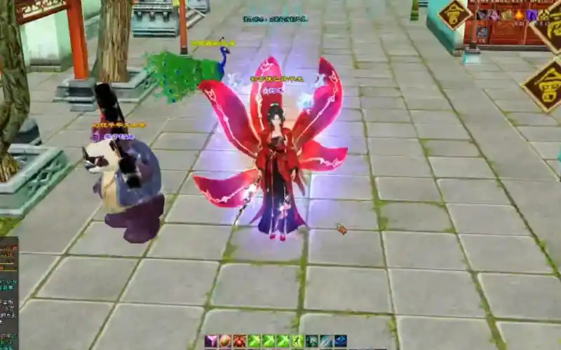 【天龙八部怀旧服】峨眉号终于混到3阶九尾了!