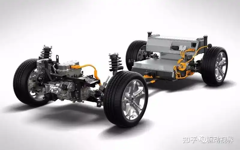 国内外新能源电动汽车底盘高清大图108张