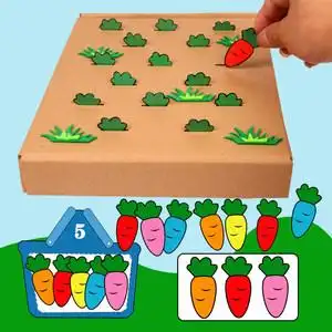 立体思维益智活动自制玩具区域区角环创投放材料大班数学区域材料启蒙