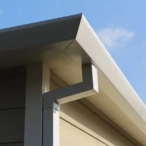 腾诚别墅排水天沟52英寸pvc檐沟重庆南川区u型檐槽雨水管