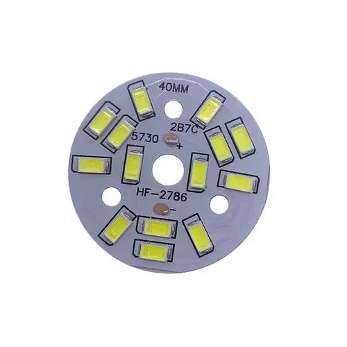 led灯芯贴片圆形光源水晶灯吸顶灯改造灯板筒灯餐吊灯盘配件灯板