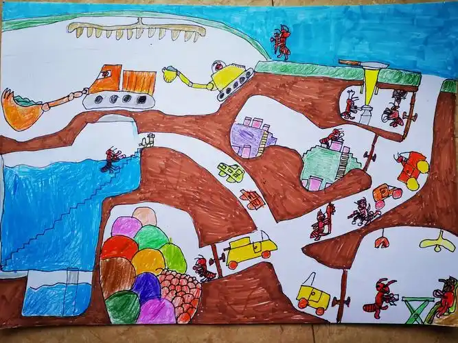 神秘的地下王国