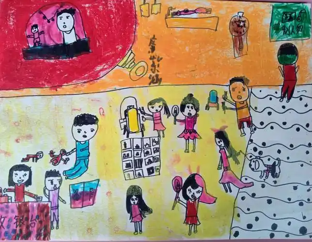 《理发店的故事》 "咔嚓咔嚓"理发店的叔叔阿姨们都拿着剪刀忙碌着