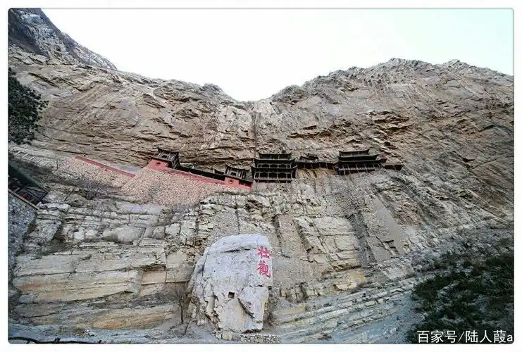 原创山西恒山悬空寺悬空1500年不倒你被欺骗到了吗