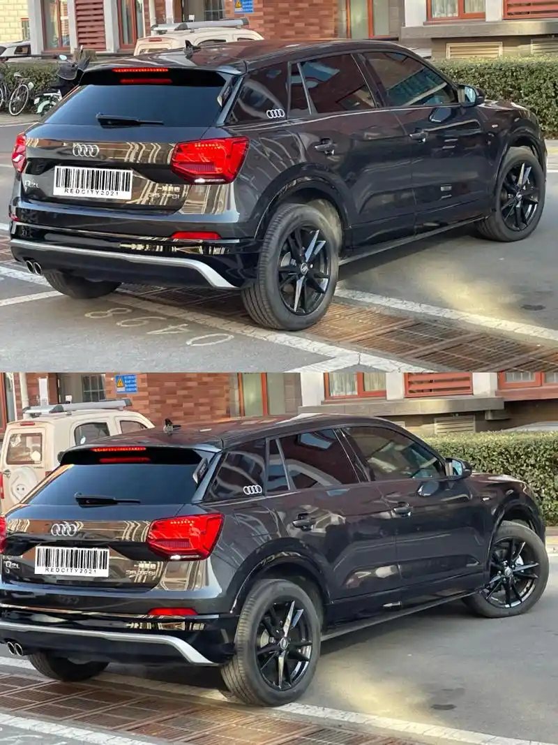 你洗车了吗～|锰石黑奥迪q2l 最近洗车真的太贵啦 100多块 路过的洗车