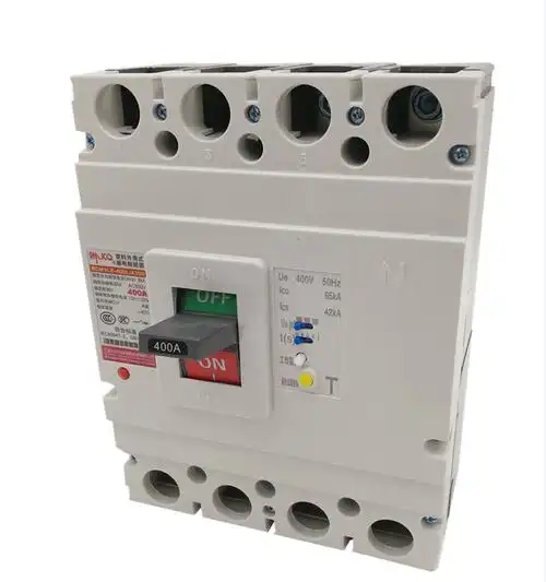 400a漏电断路器4p上海人民rcmlle-400l/4300三相四线315a350a空气开关