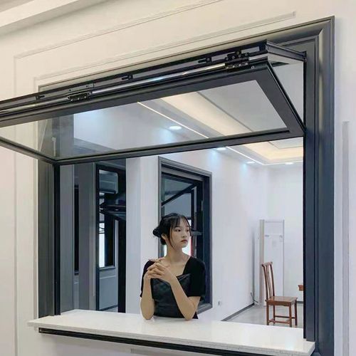 新款上下折叠窗定制铝合金