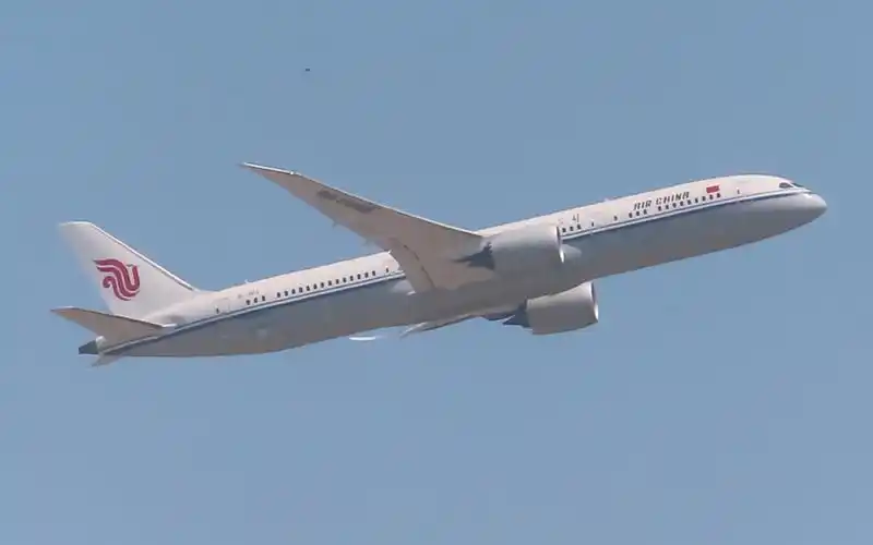 【pek拍机】中国国际航空波音787首都机场19跑道起飞