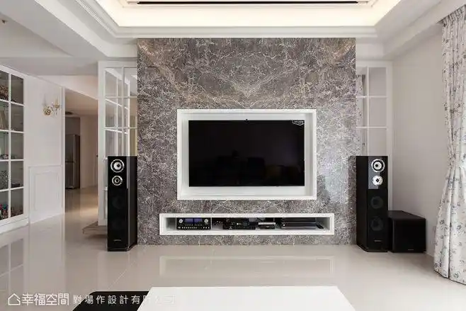 李胜雄&张育馨-室内设计 : 撞色 美式世界里的马卡龙童话