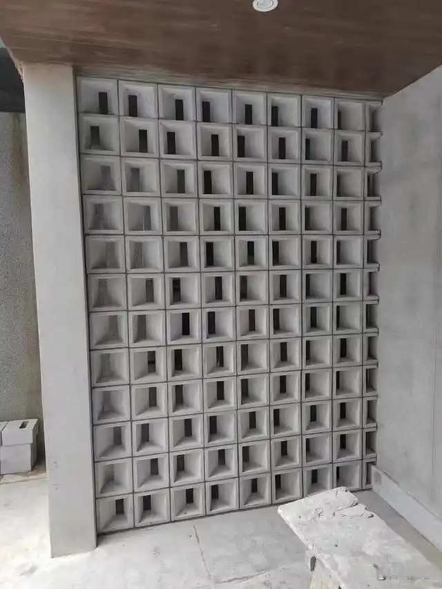 空心砖水泥砖构件网红隔断墙pu石材发泡陶瓷