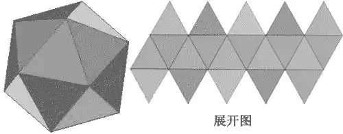 正二十面体体积表面积外接圆内切圆中交圆半径计重报价计算公式与在线