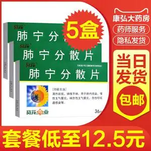 葵花牌肺宁分散片0.