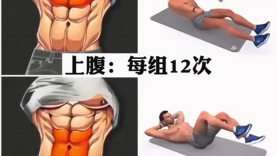 练腹肌最快徒手训练动作,我已经开始做了,你们学会了吗!
