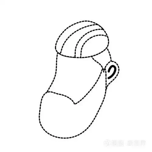 人物头像人脸发型设计矢量图虚线形状化身人脸发型设计矢量图头像人脸