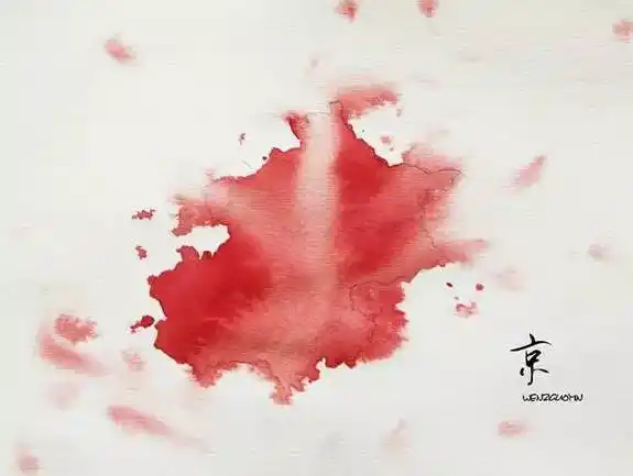 搜罗丨中国各省水墨地图看完安徽我服了