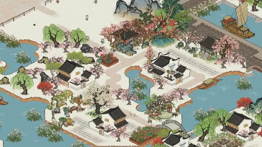 江南百景图春季限定青草坞和棠梨坞