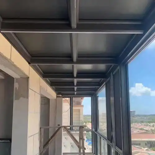 阳光房隔热板加工厂_阳光房顶部隔热材料_斯源阳光房保温隔热板阳光房