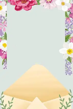 花卉小清新工作汇报ppt模板