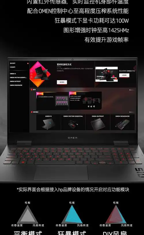 【2021新款】惠普(hp)暗影精灵6 pro拯救暗夜游戏笔记本电脑电竞屏高