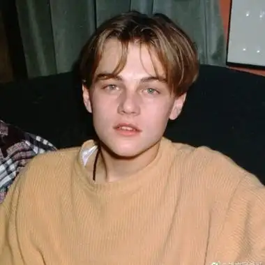 莱昂纳多头像年轻高清经典的小李子颜值巅峰图片头像