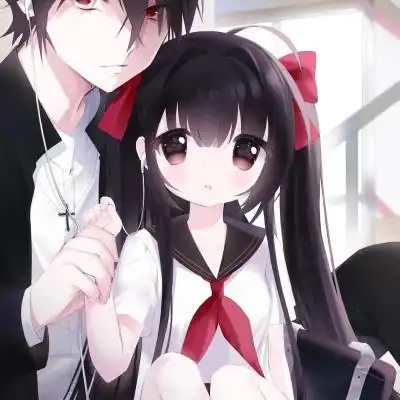 超甜动漫情头一对46张 心动的瞬间高甜_情侣动漫头像_头像屋