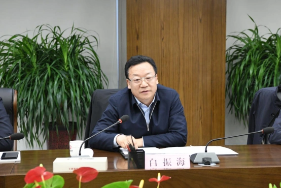 展宝卫会见金昌市委常委,常务副市长白振海一行