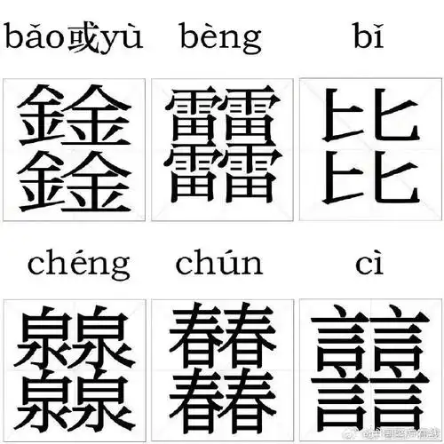 神奇的汉字