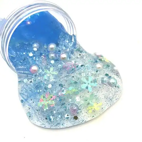 水晶泥slime 海洋亮片彩泥史莱姆diy玩具套装