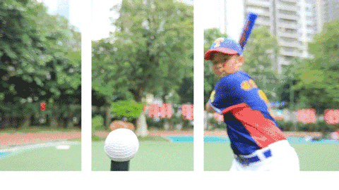 范家彬10岁/棒球 体育东路小学 打棒球不仅让我锻炼出强壮的身体惨