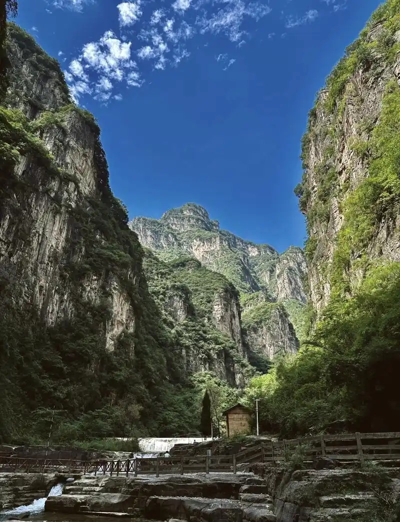 999015 探秘山西太行山·红豆峡景区 9098 踏入山西太行山