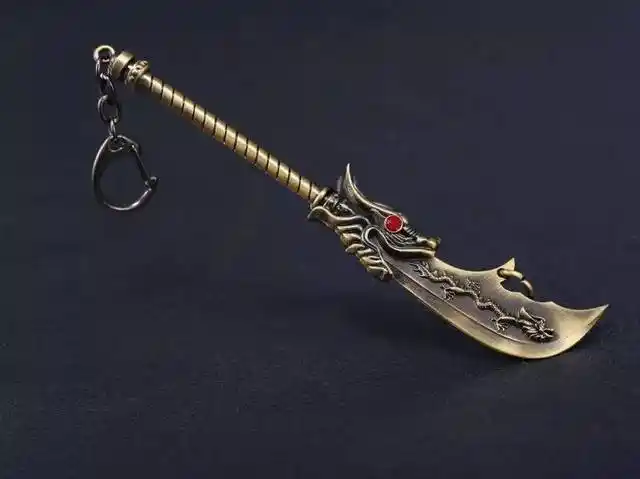 关羽的"青龙偃月刀"亮相西安 重达64斤实力吸睛!